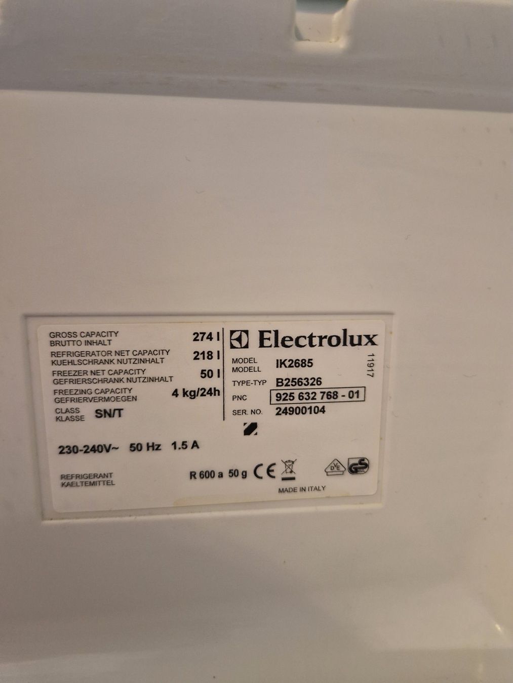 Electrolux Frigoriferi: Kühlgefrierkombination Electrolux – Usato da Münsingen venduto da Geeskile 9