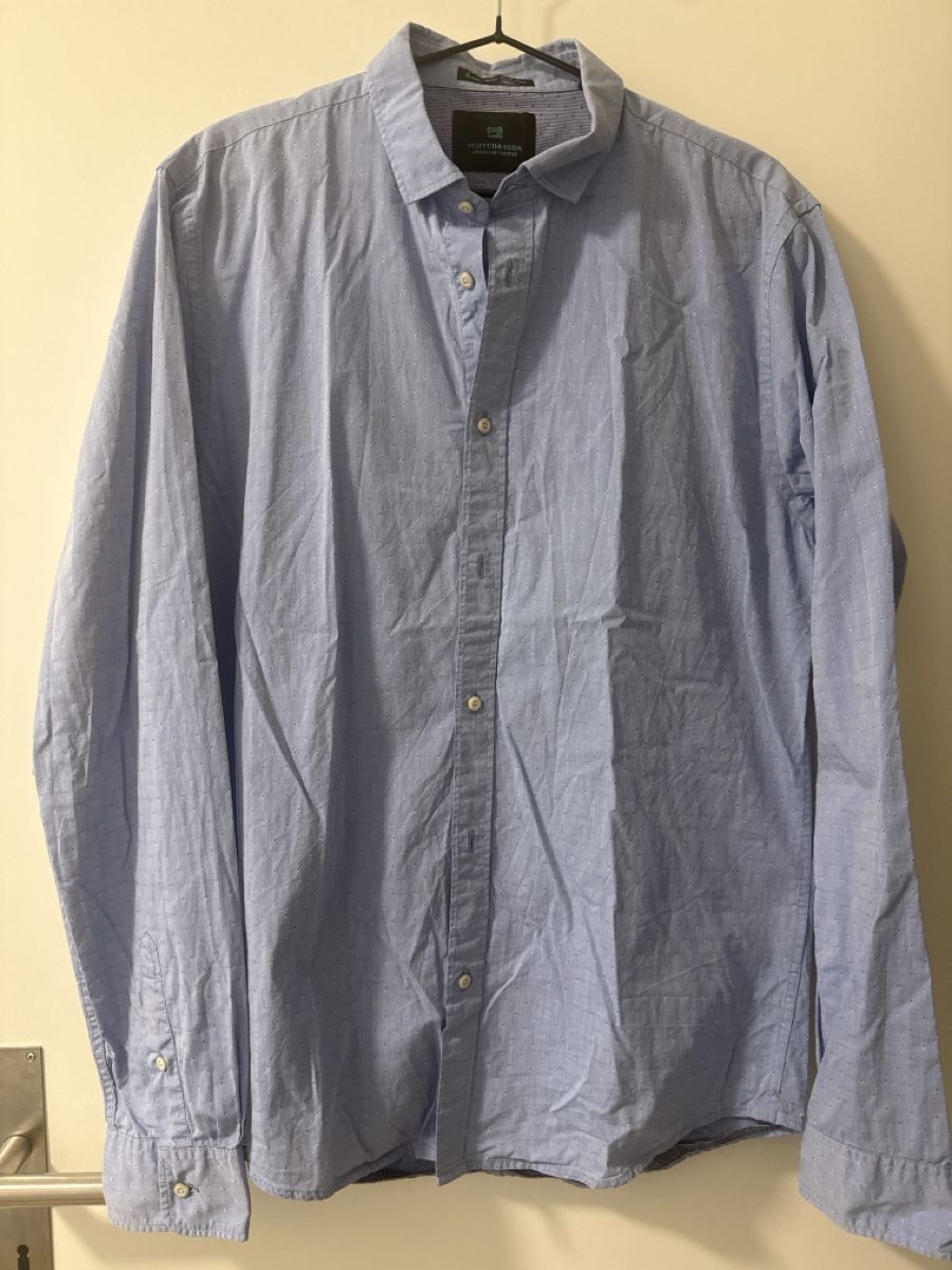 Hemden: Herren Hemd Scotch & Soda hellblau Grösse L – Gebraucht aus Bern von fab_tx65 1