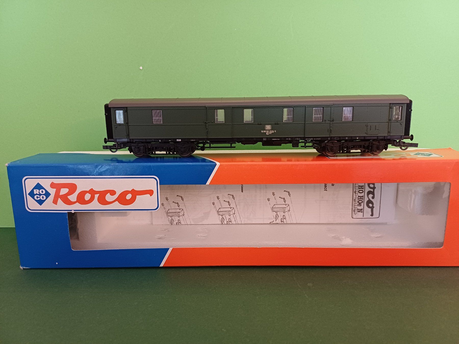 Roco Trains électriques: Roco Eilzuggepäckwagen der DB – D'occasion à Bassersdorf par darki77