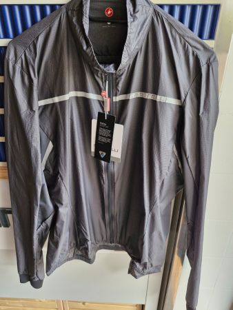 Neue Castelli Damen-Velojacke "Superleggera", Grösse XL