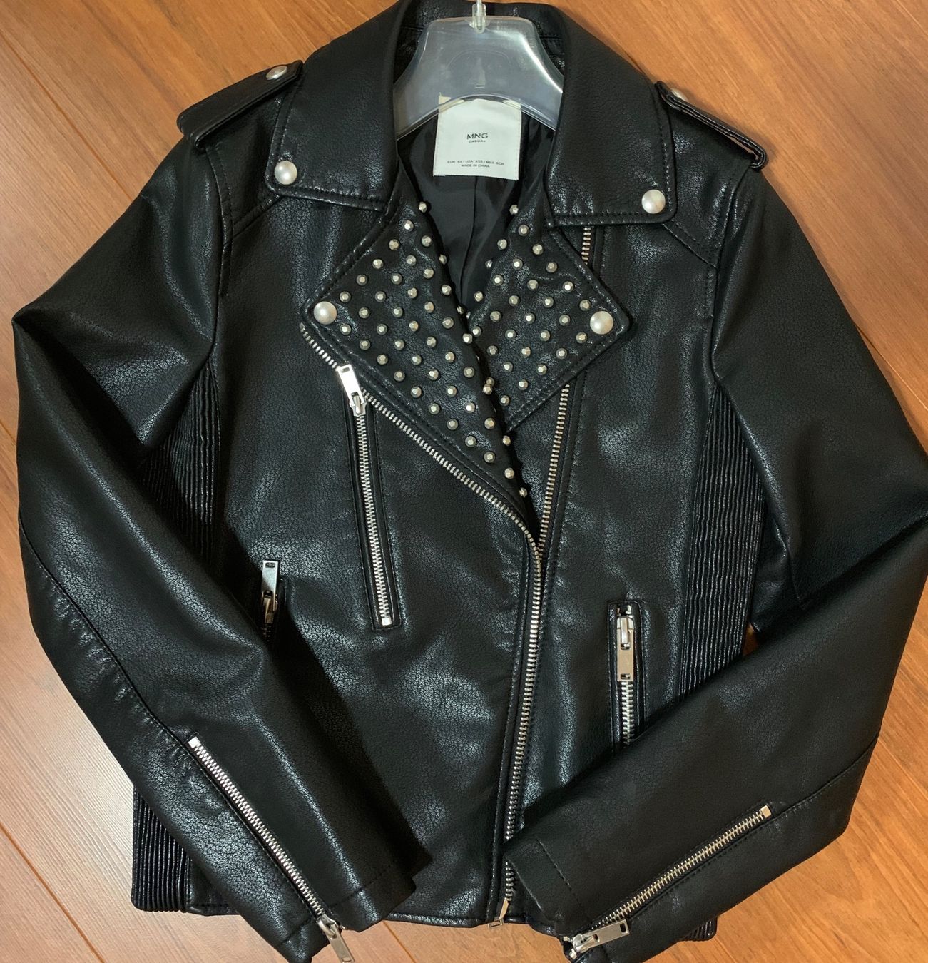 Mango Giacche: Mango Bikerjacke - NEU in Gr. XS – Nuovo (secondo la descrizione) da Suhr venduto da Mira-21 2