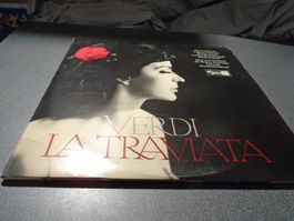 Schallplatte Verdi La Traviata, 2 Schallplatten