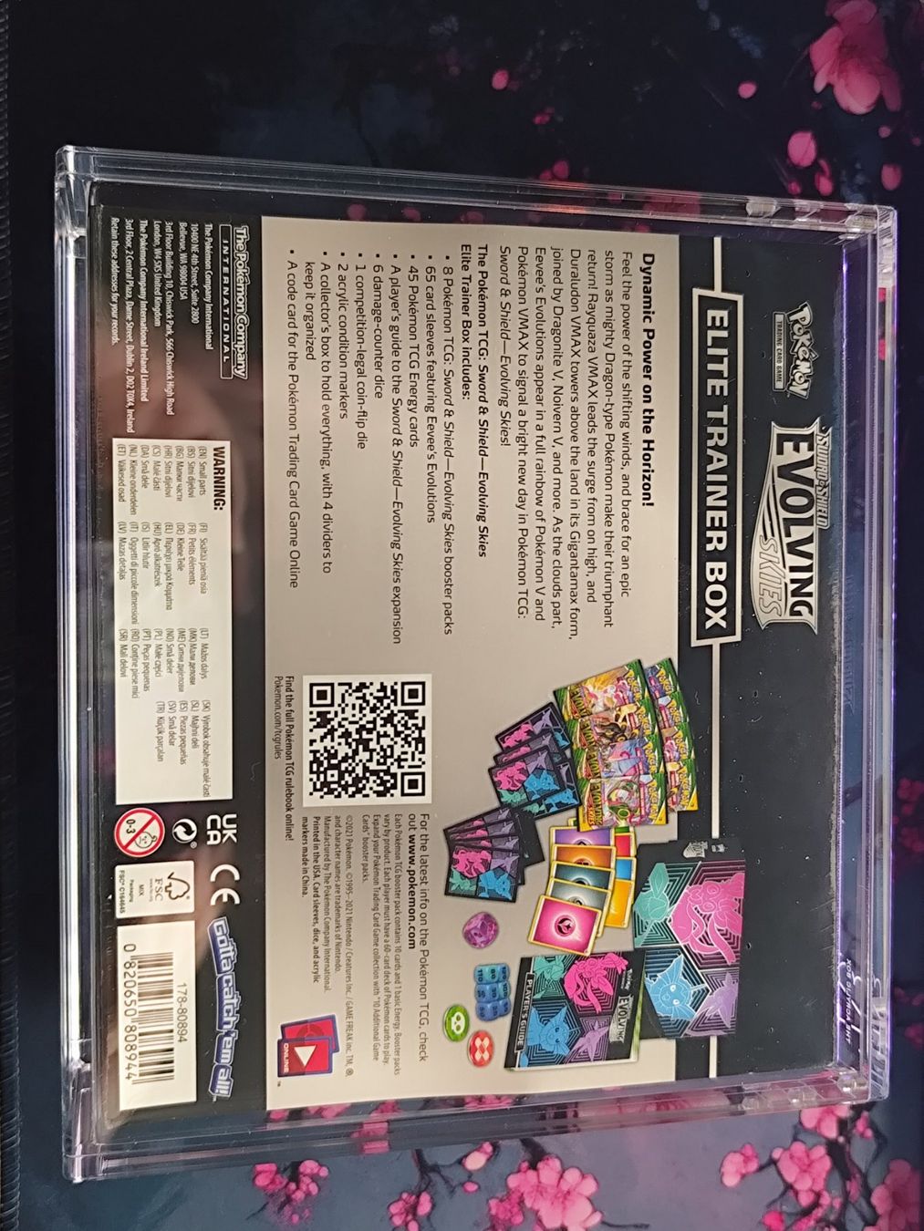 Pokémon Carte collezionabili: Pokemon Evolving Skies ETB EN mit Acryl Case – Nuovo e nell'imballaggio originale da Schlossrued venduto da LAP2012 1