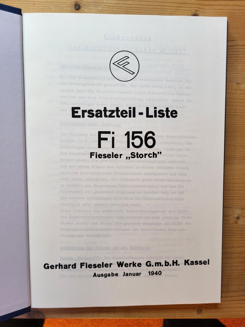 Libri: Fieseler Fi 156 (Storch) Handbücher – Nuovo (secondo la descrizione) da Winkel venduto da heinzwfw 8
