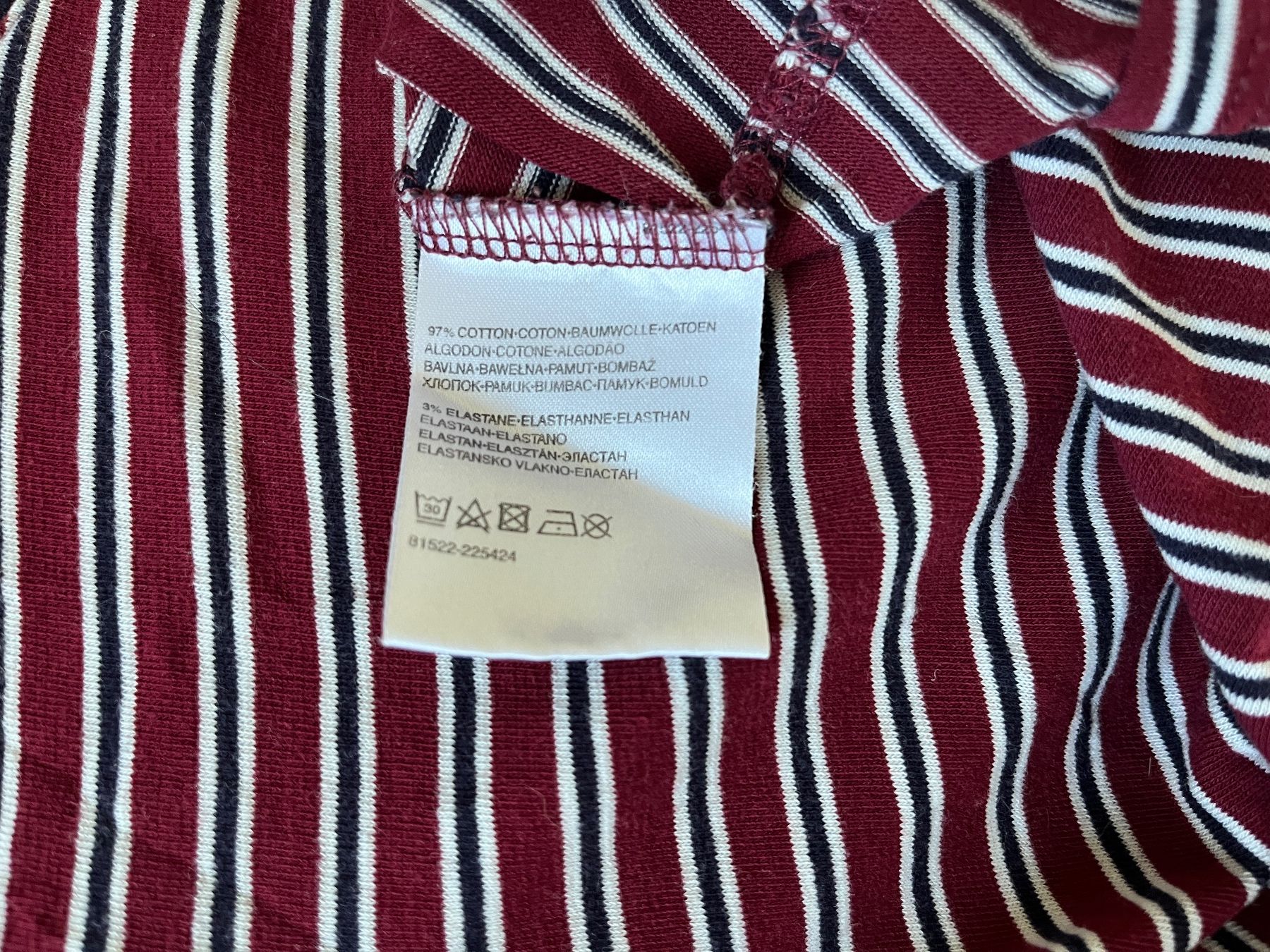 T-shirt: Gestreiftes T-Shirt M – Usato da Wallisellen venduto da Miu_ 3