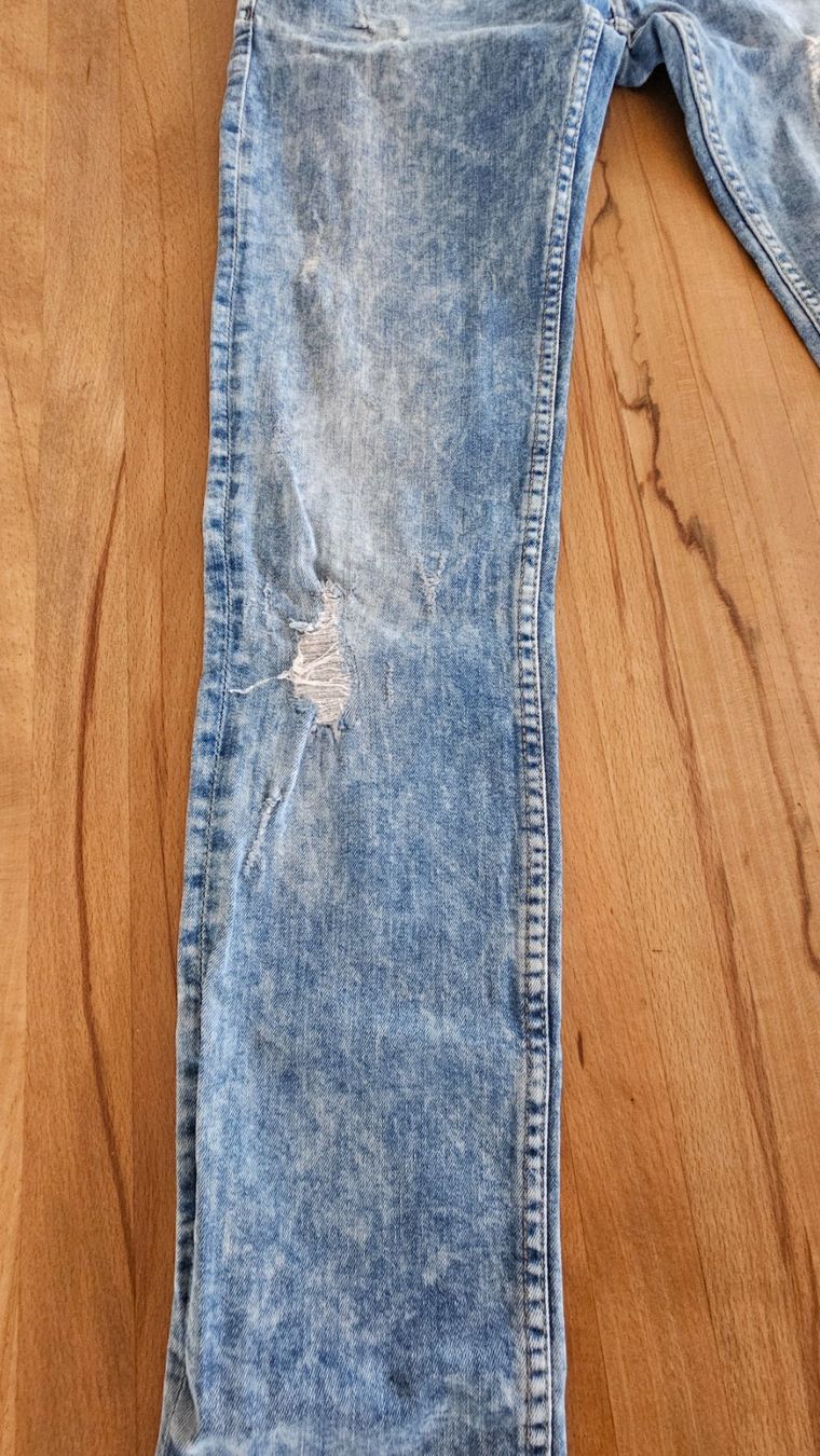 Jeans: Jeans Herren meliert Gr. S – Usato da Root venduto da Trinali 1