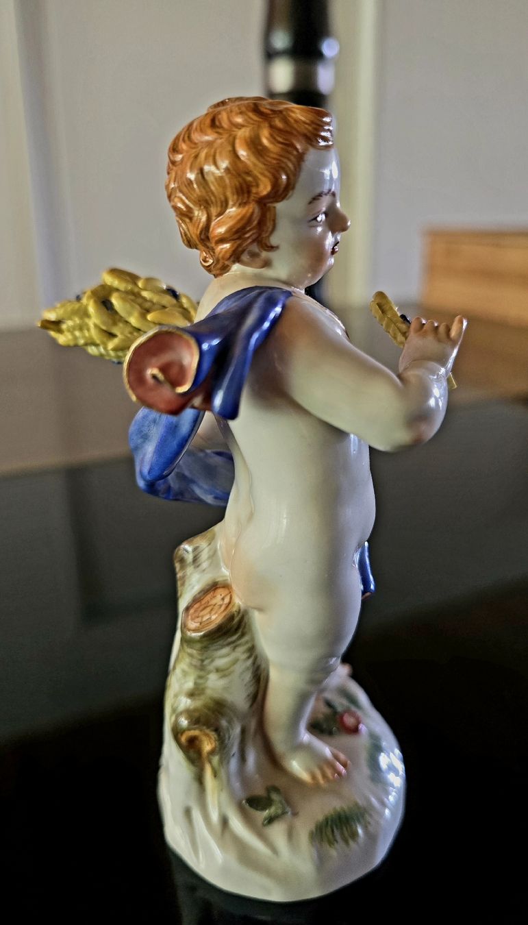 Statuette: Meissen Putto, der Sommer – Usato da Opfikon venduto da koiliebhaber 3
