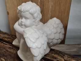 Grosse Engelsfigur Keramik, ca. 13x13 cm cm