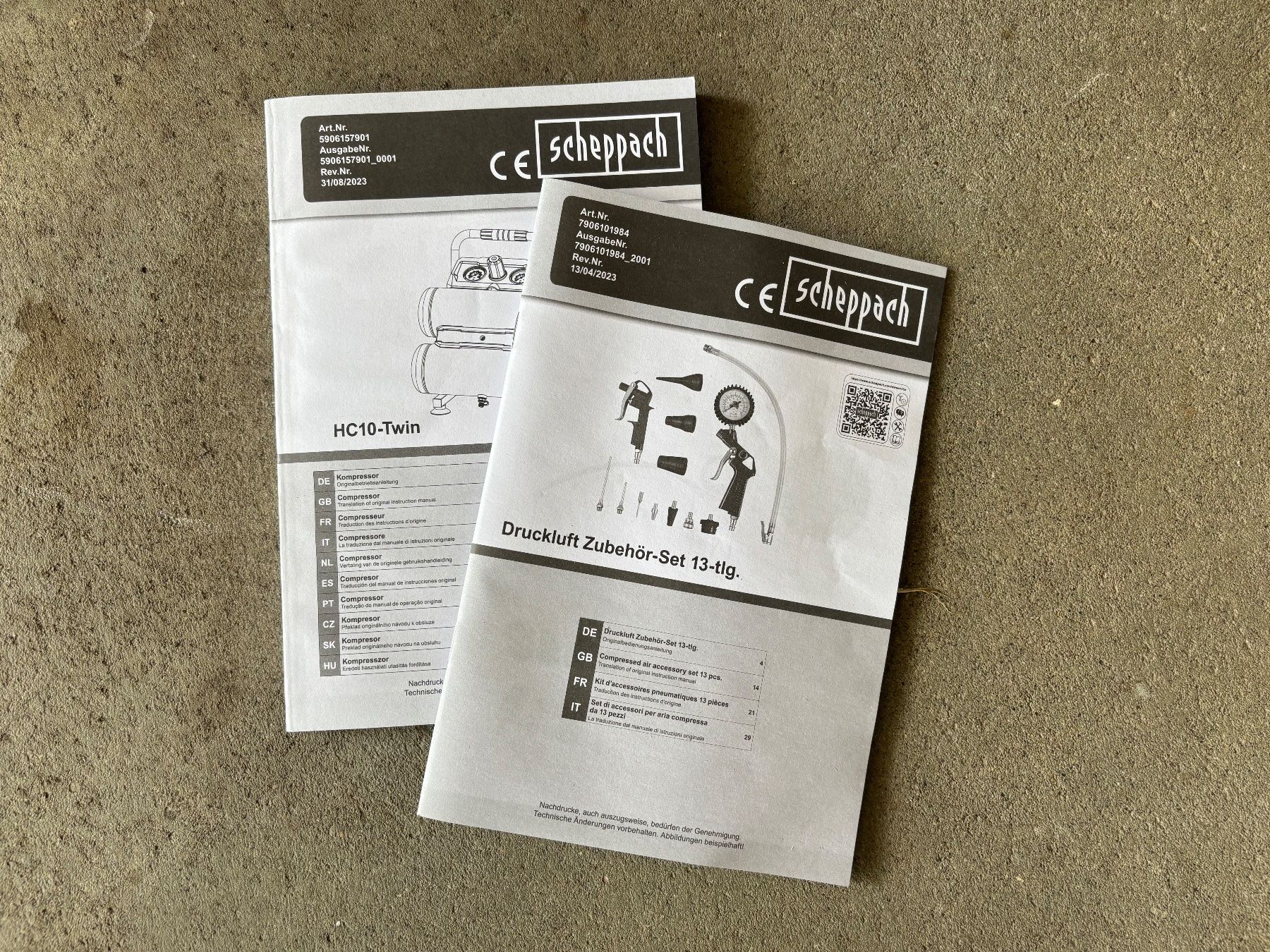 Scheppach Kompressoren: Kompressor Scheppach HC20-Twin (kaum gebraucht) – Gebraucht aus Pfaffhausen von tanpopo 2