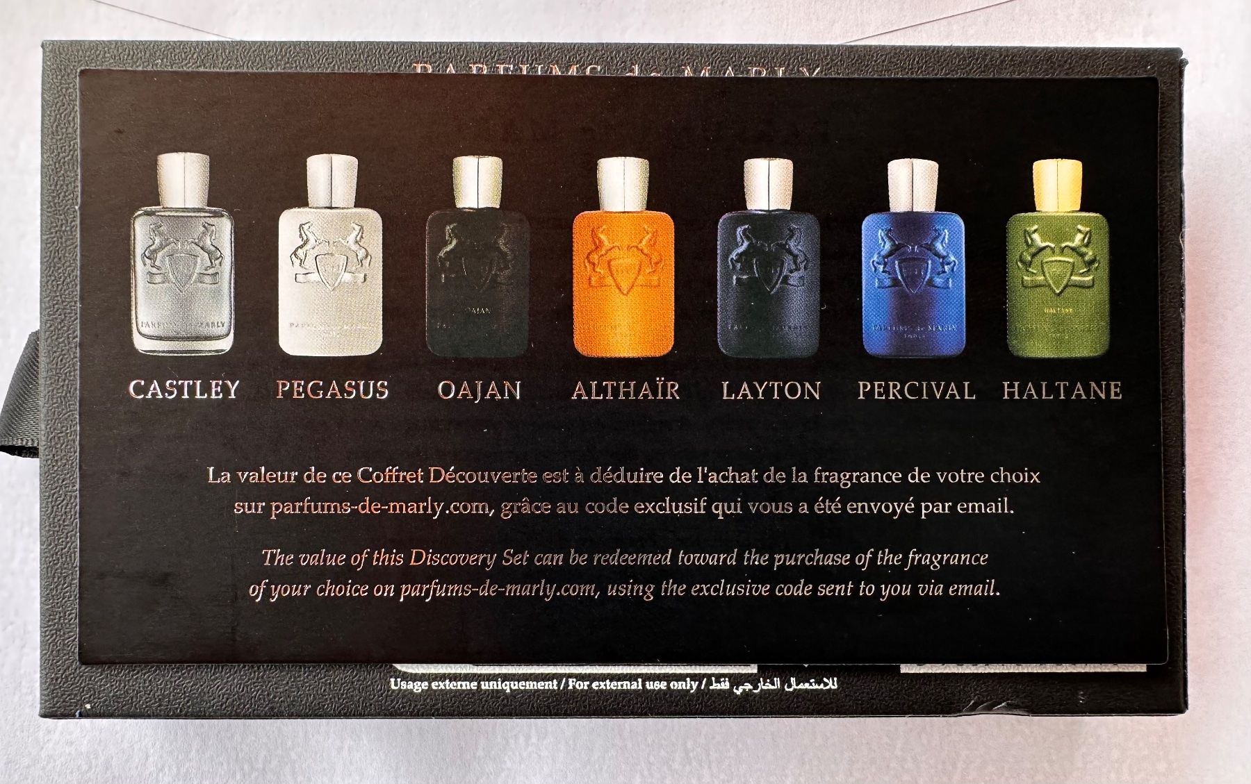 Parfum & Eau de Toilette: Coffret découverte parfums de Marly masculin – Neu und originalverpackt aus Bouveret von seb_rjx8 2