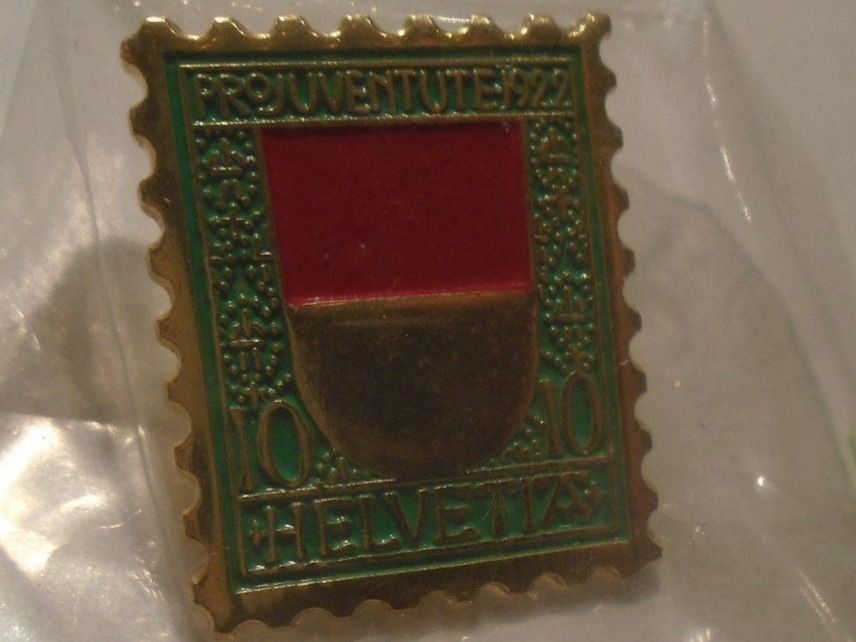 Placchette & Badge: 1 Briefmarken Pins (D309)) – Usato da Winterthur venduto da Beli2000