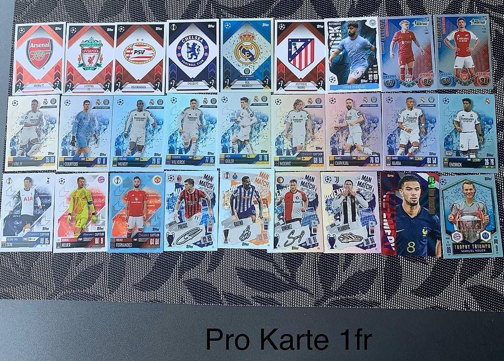 Carte collezionabili: Fussballsammelkarten Topps&top class – Usato da Ilanz venduto da nvi_9r69 3