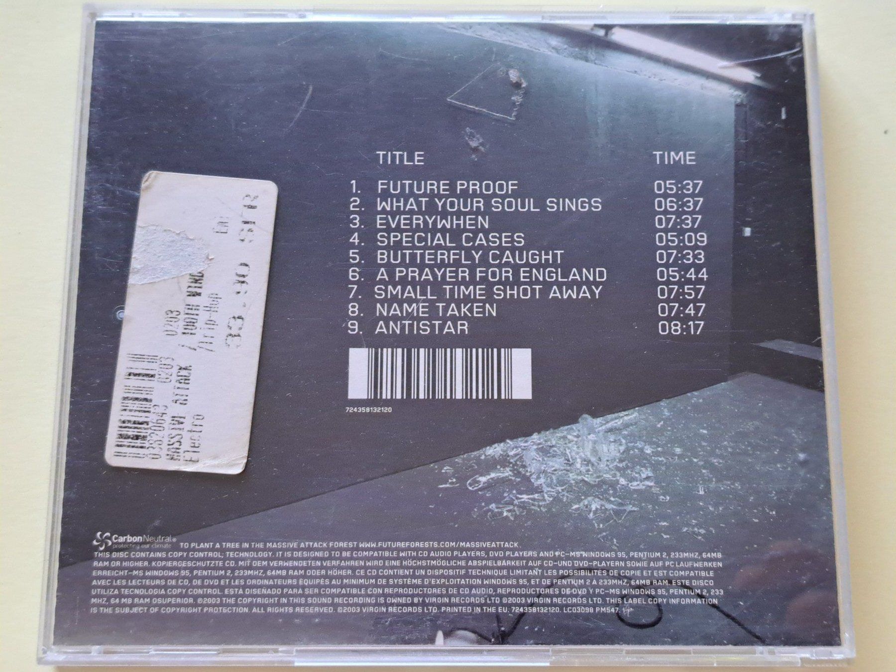 CDs: Cd Massive Attack - 100th Window – D'occasion à Pully par bro_n52j 1