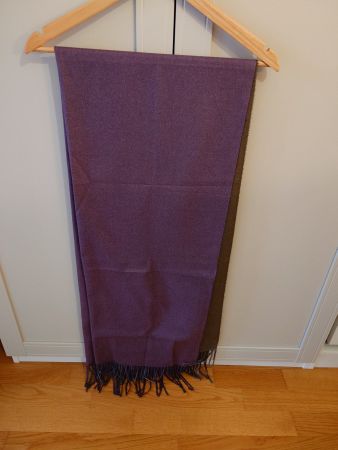 *NEU* Pashmina zweifarbig olivgrün/violett
