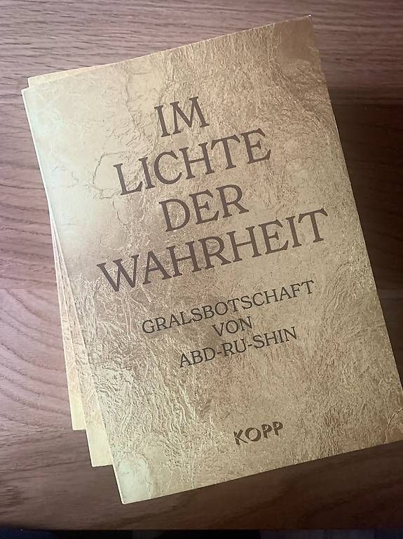 Libri: Gralsbotschaft, 3 Bücher – Usato da Beatenberg venduto da neu_tkf8