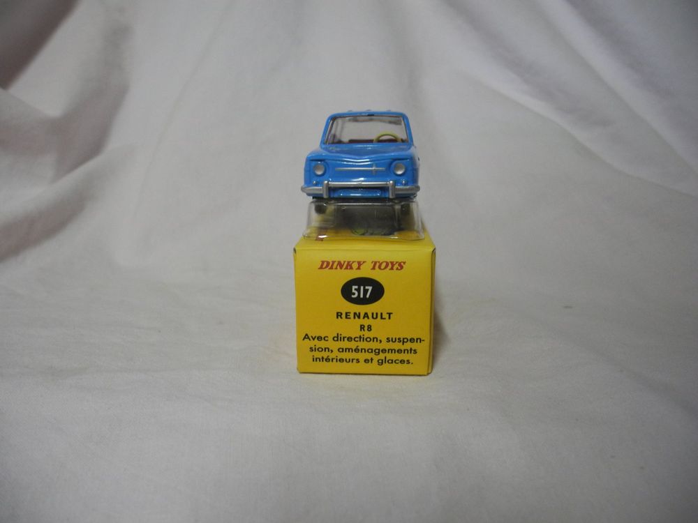 Dinky Toys 517 Renault 8 Jaune – échelle 1:43 – France 1960