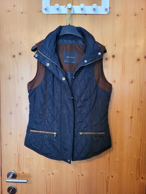 Zara Gilet & Giacche: zara Vest size M blue - like new – Nuovo (secondo la descrizione) da Genève venduto da mon_7wyc