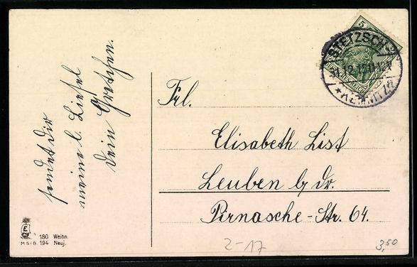 Cartes postales: Postkutsche passiert eingeschneite Häus – D'occasion à Berlin par bartko-reher 1