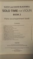 Kathy and David Blackwell Solo Time Book 2 Piano