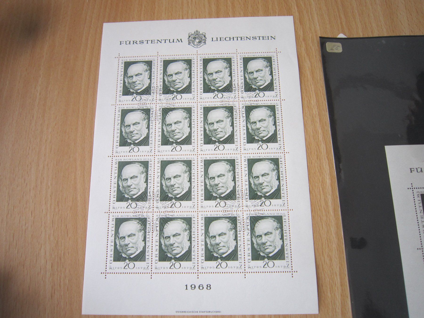 Tutti i francobolli: 1968 BLöcke Lichtenstein – Usato da Giubiasco venduto da sal_9j6w 3