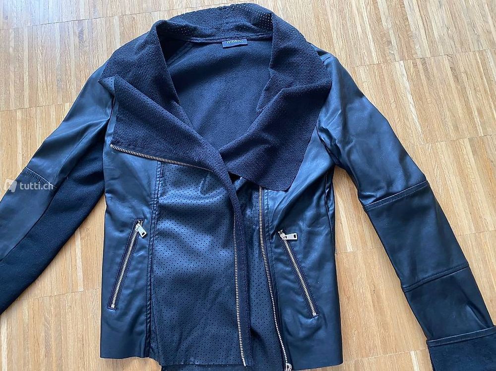 Giacche: Eco Leder Jacke Blouson schwarz Gr. S 36 – Usato da Bottmingen venduto da pao_22jx 3