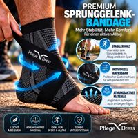Premium Knöchelbandage mit Kompression XXL