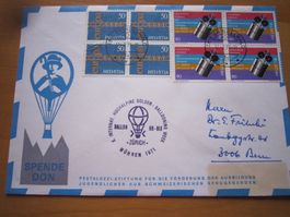 Ballonposto 1971 Stempel GRINDELWALD
