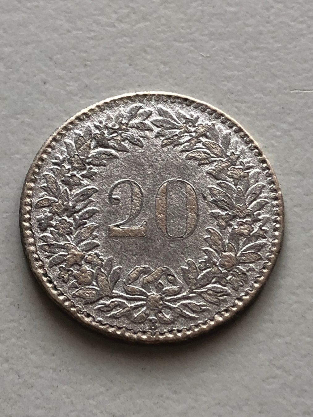 Tutti le monete: 20 Rp. 1859 – Usato da Schötz venduto da Odpa 1