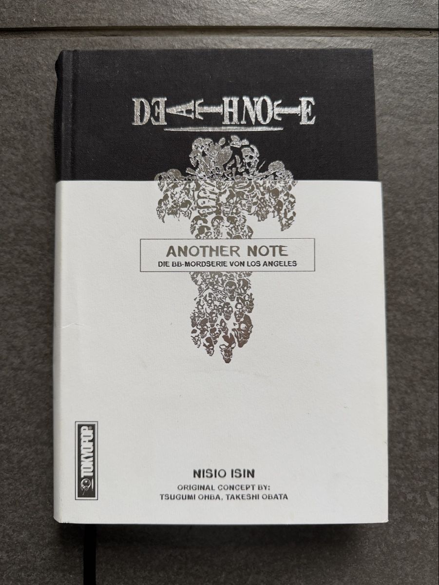Fumetti: Death Note Roman "Another Note" 1. Auflage Deutsch – Usato da Zürich venduto da cENS0R