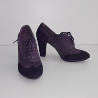 Stivaletti vintage Obsel vera pelle tacco Gr.40