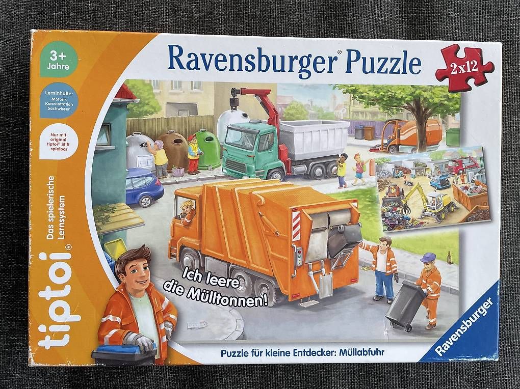 Tiptoi Puzzles: Tiptoi Puzzle Müllabfuhr – Gebraucht aus Brütten von Snowkiwi