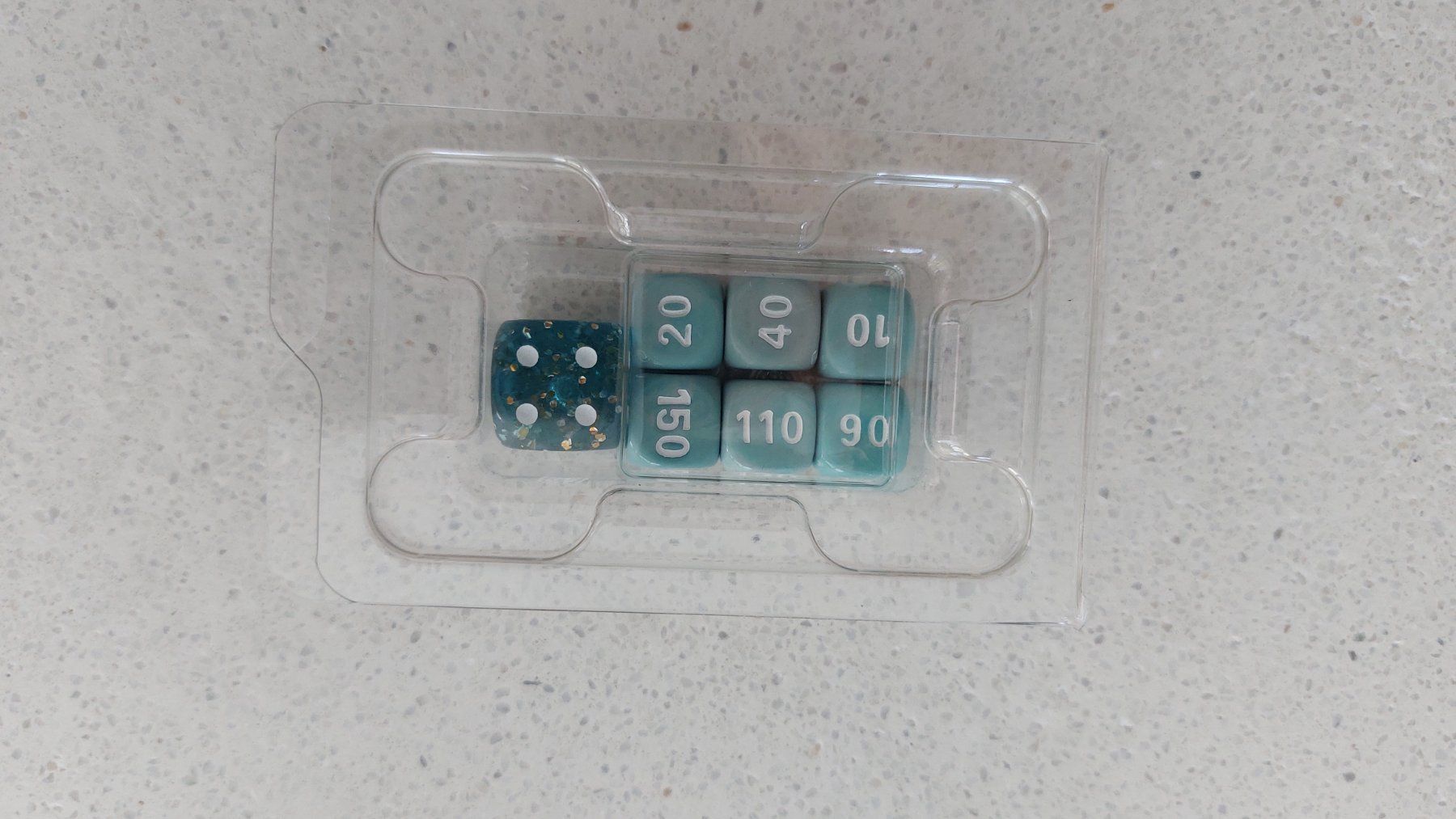 Pokémon Carte collezionabili: Set of dices - blue sealed – Nuovo (secondo la descrizione) da Bellinzona venduto da Pagur 1