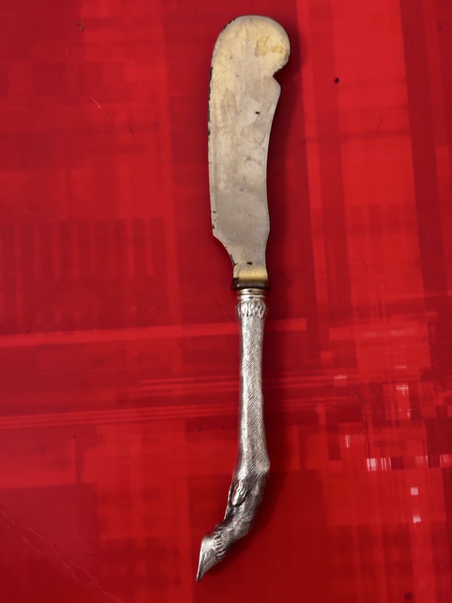 Besteck: Couteau ancien manche en Argent  – Gebraucht aus Genève von ati_tj8f 2