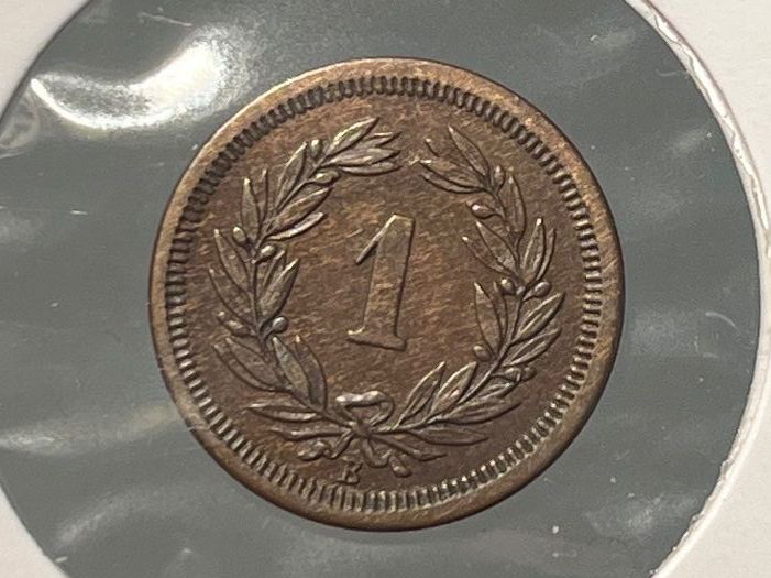 Toutes les monnaies: 1 Rappen 1875 – D'occasion à Tägerwilen par Beata1sager 4