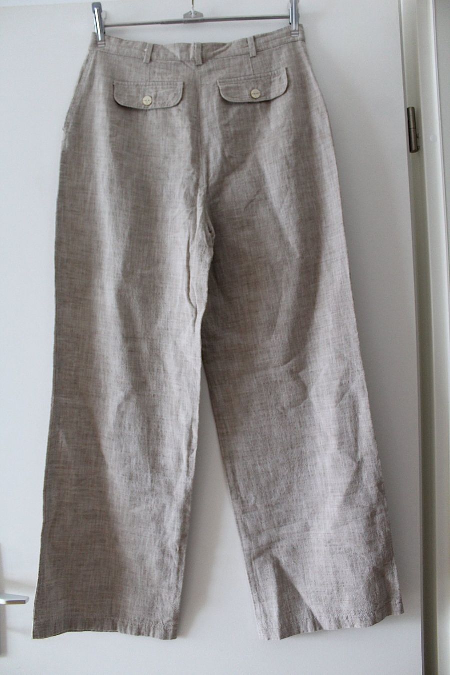 Pantaloni: Damenhose Gr. 40, verm. Leinen – Usato da Locarno venduto da madame-tus-sauds 1