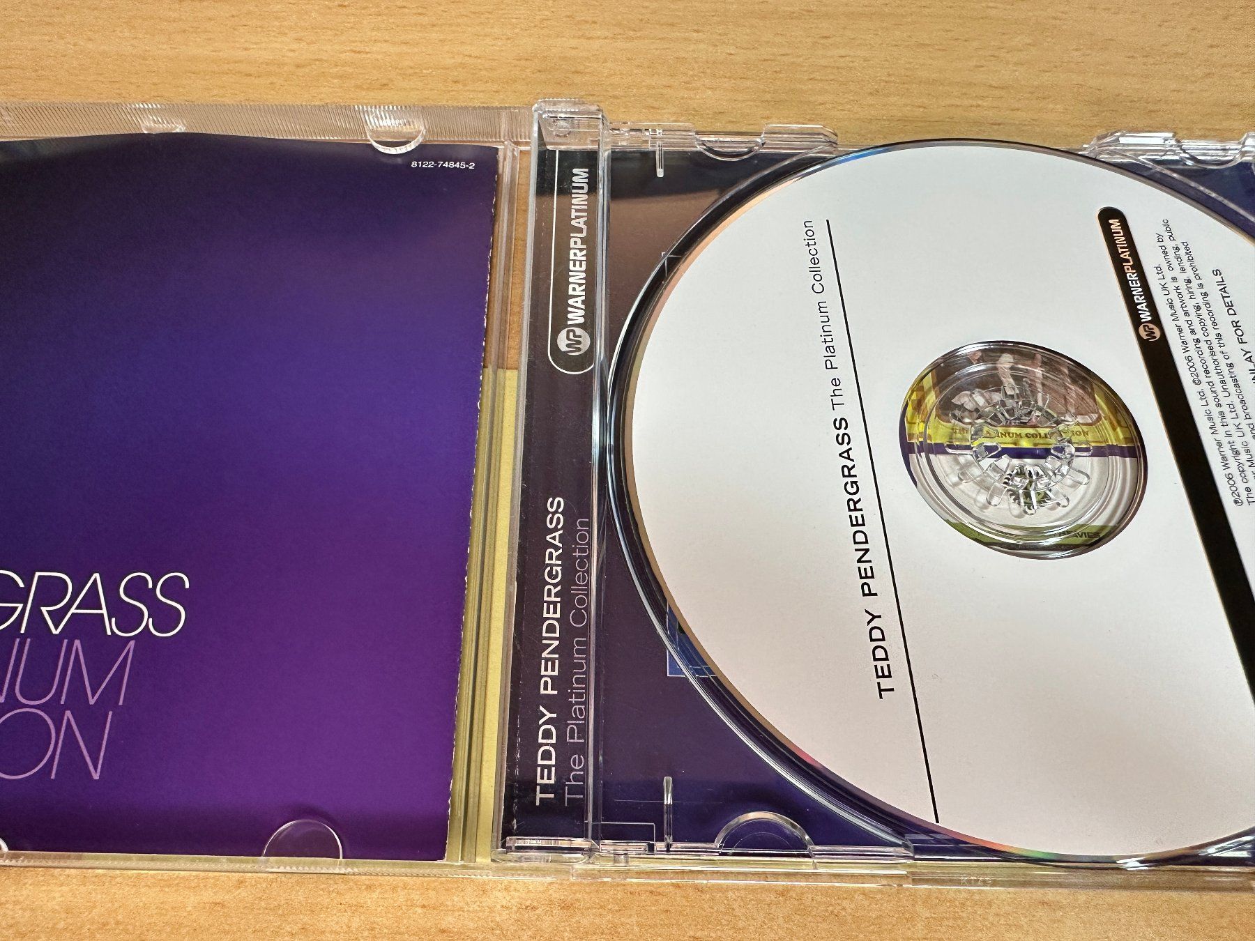 CDs: M4 Teddy Pendergrass - Platinum Collection – Gebraucht aus Rikon im Tösstal von Alpenmutz 2