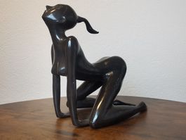 Skulptur im modernen Stil, Höhe ca. 25 cm!