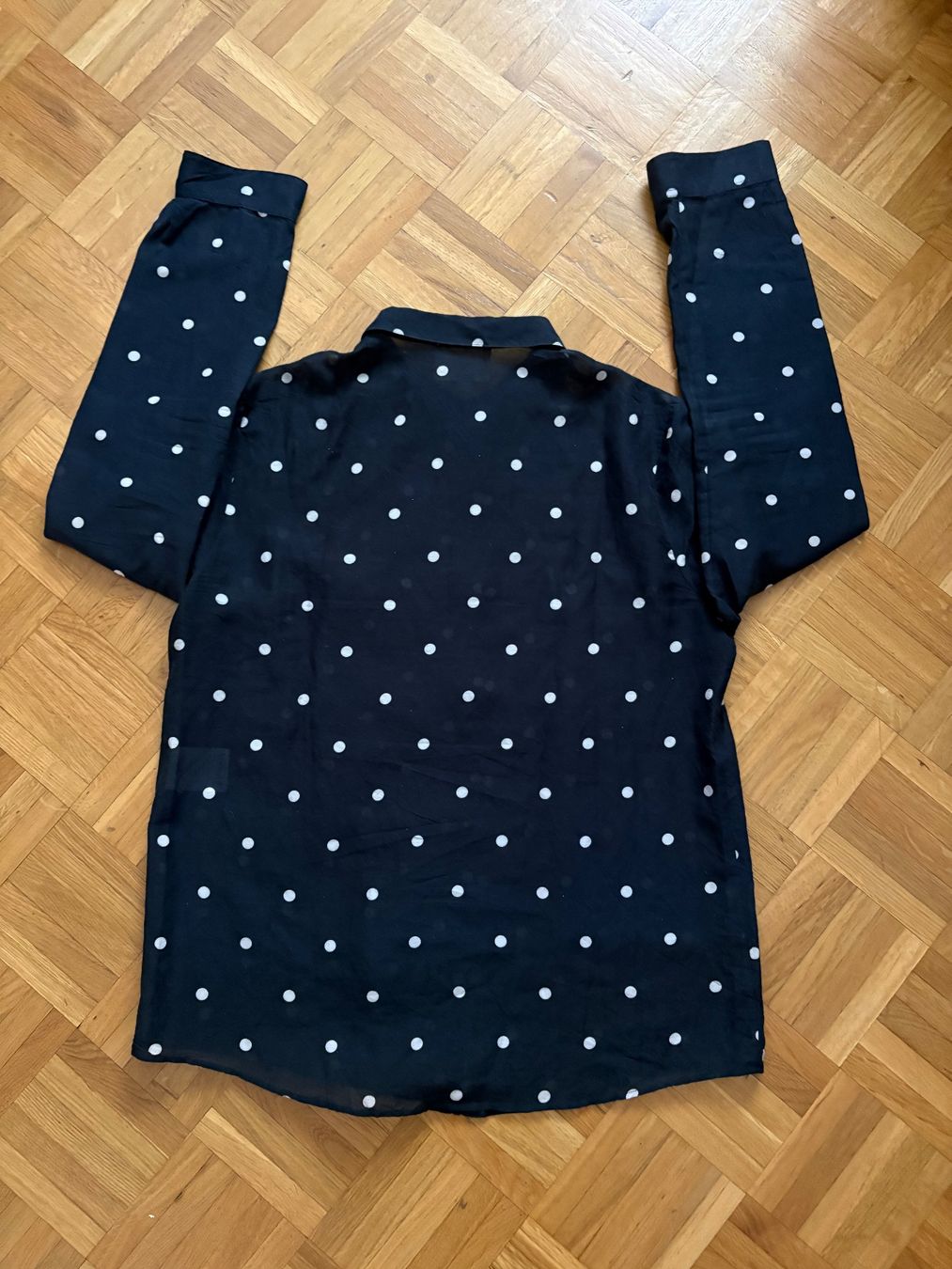 Sezane Blusen: Sézane Hemd Bluse Seide Baumwolle Gr.34 – Gebraucht aus Genève von sunandwind 4