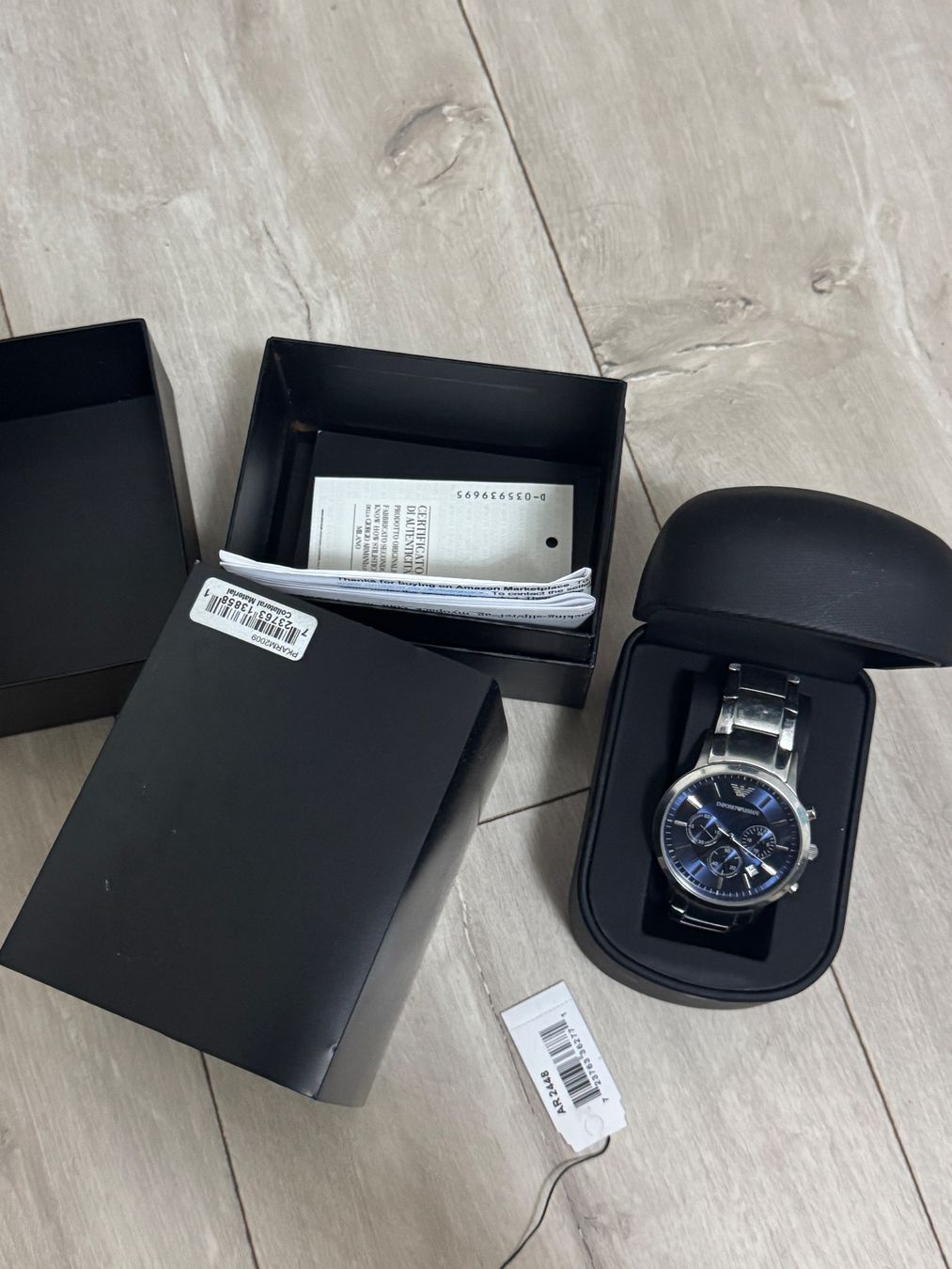 Armani Orologi: Emporio Armani blue – Usato da Neuchatel venduto da Mr-Nobody