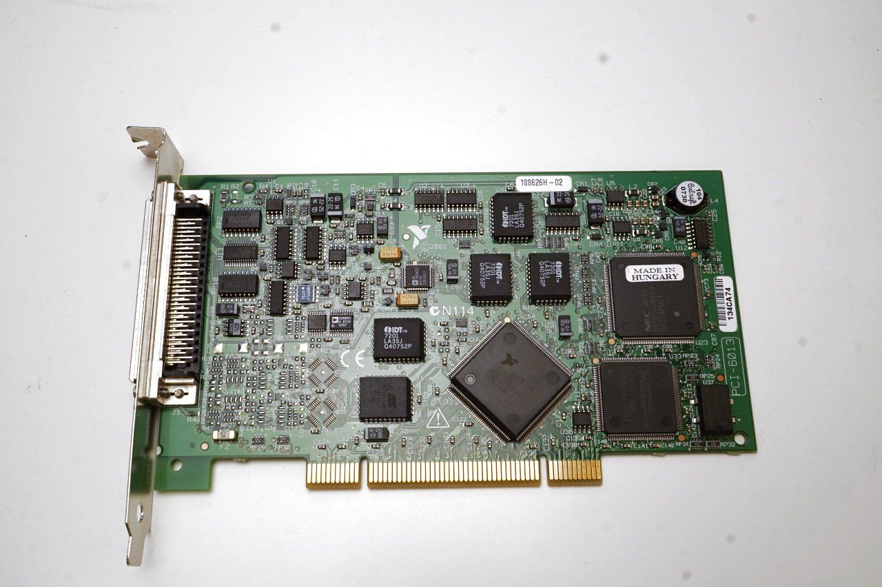 Mesurer: National Instruments PCI-6013 multifunction data acquisition – D'occasion à Sugiez par dbm_7l29