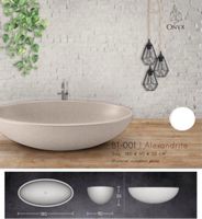 Badewanne Freistehende Bad Wanne Terrazzo Stein Spa Becken