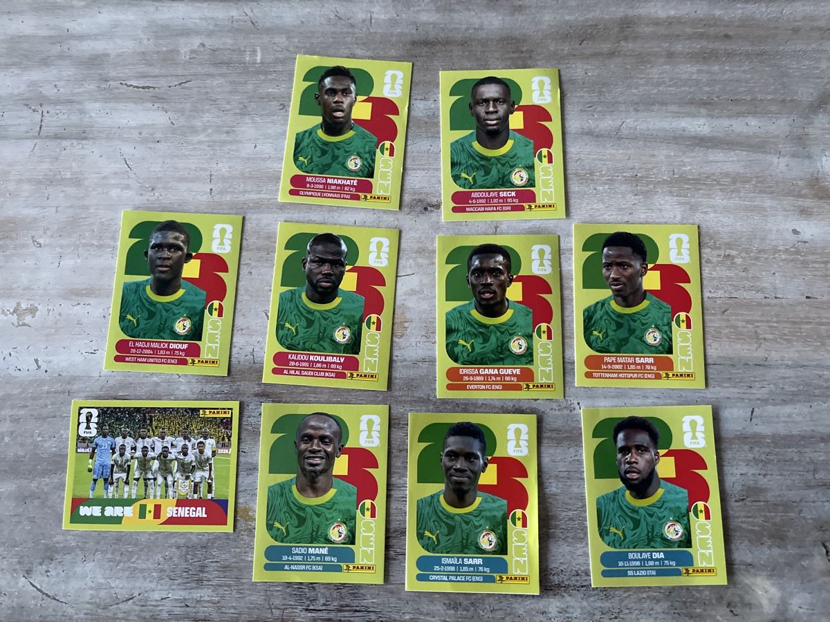 Panini Carte collezionabili: Panini WM 26 Senegal SEN 10 Sticker – Nuovo (secondo la descrizione) da Rudolfstetten venduto da Stern042