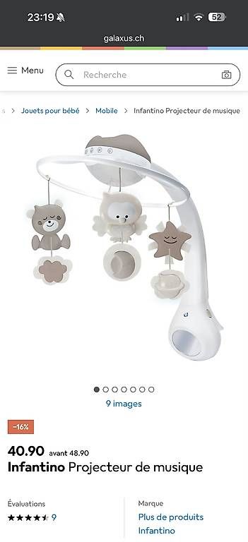 Jouets: Infantino mobile – D'occasion à Crans VD par mis_lq8h 4