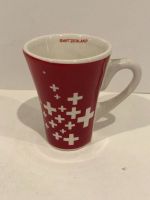 Tasse en porcelaine souvenir drapeau Suisse