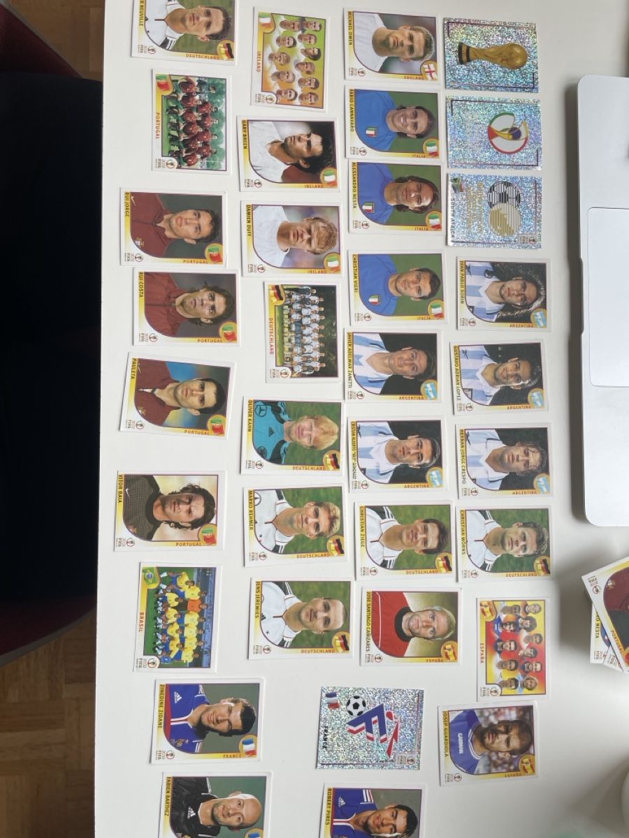 Panini Carte collezionabili: Seltene WM-2002 Panini-Sticker!! – Nuovo (secondo la descrizione) da Basel venduto da Magimagsen