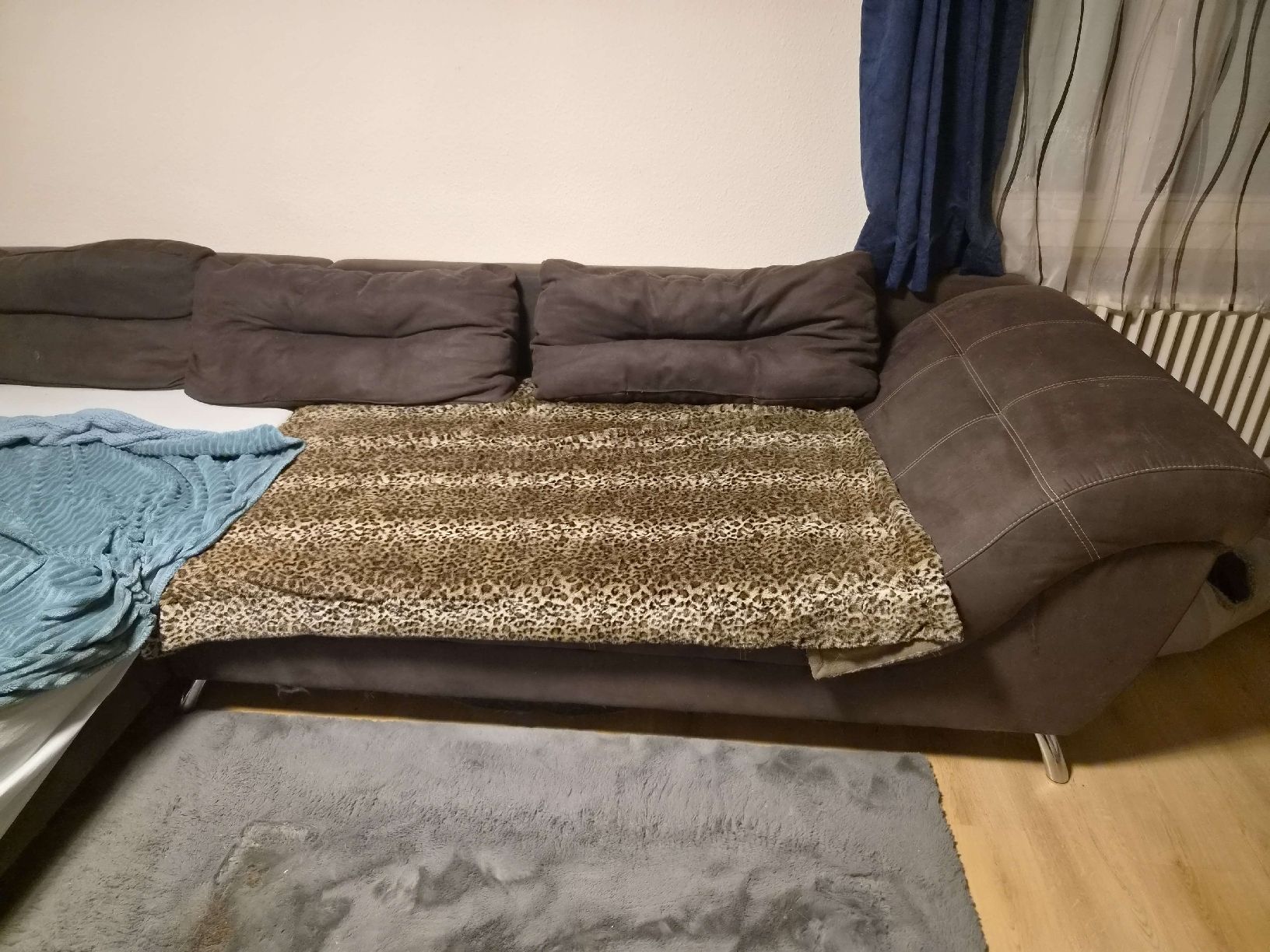 Sofas: Grosses Ecksofa dunkelbraun gebraucht – Gebraucht aus Lichtensteig von ManuLengi 1