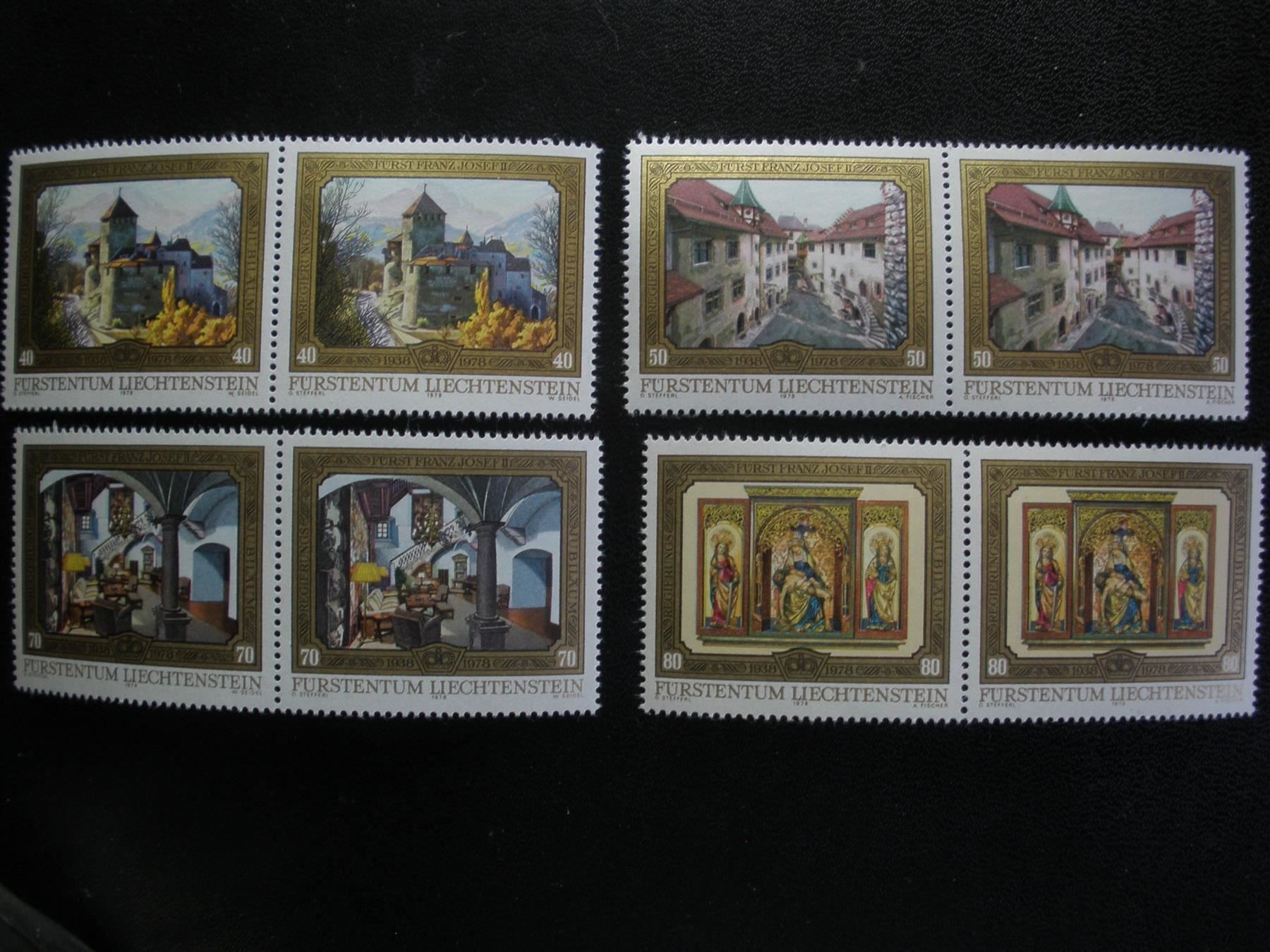Tutti i francobolli: 1978 ** 644-647 ** duos – Nuovo (secondo la descrizione) da Buchs SG venduto da Tigeradler
