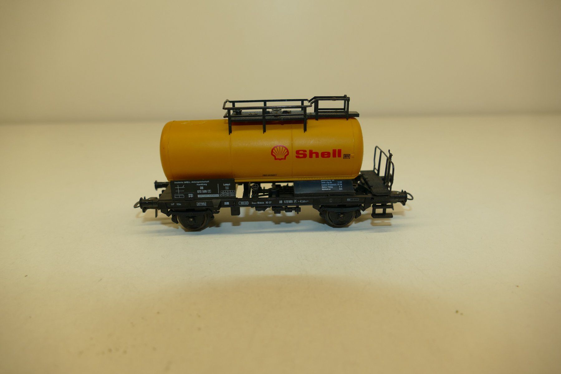 Roco Modellini di ferrovie: Roco H0: DB Kesselwagen Shell – Usato da Niederhasli venduto da rail-duerst 2