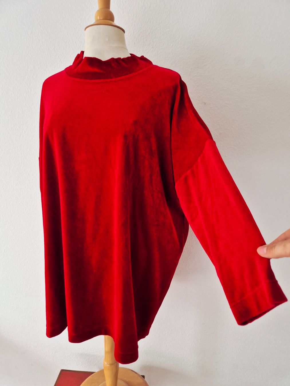 Maglioni & Felpe: PULLOVER SAMT SAMTPULLOVER L XL 42 44 FATA MORGANA,  TOP – Usato da Elsau venduto da the-colorful-side 1