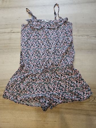 Overall H&M Blümchen Grösse 158 guter Zustand